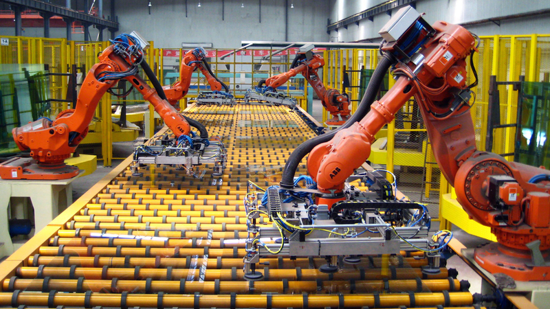 Illustration for article titled 18 Gorgeous Images of Job-Stealing Factory Robots